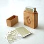 Personalised Wooden Playing Card Box, thumbnail 1 of 3