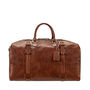 Personalised Leather Large Travel Bag 'Flero Large', thumbnail 2 of 12
