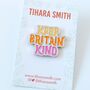Keep Britain Kind Enamel Pin, thumbnail 2 of 3