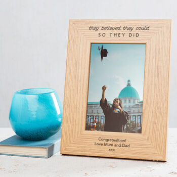 They Believed They Could So They Did Graduation Photo Frame, 5 of 6