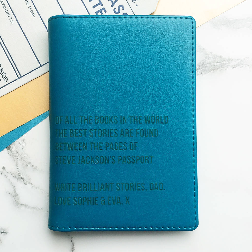 Best Stories Personalised Passport Holder, 1 of 4