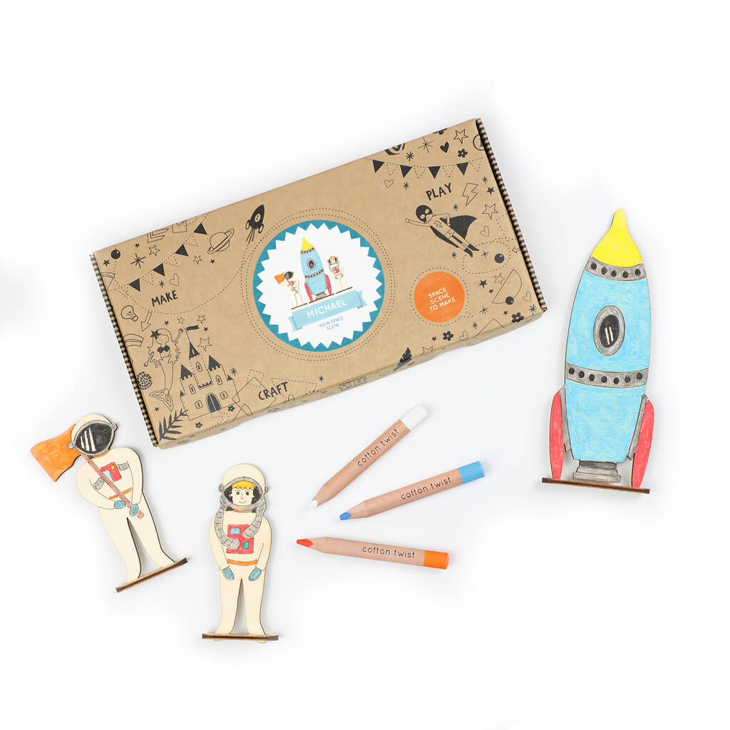 Image of Make Your Own Space Scene Craft Activity Kit