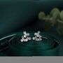 Hydrangea Blossom Cluster Stud Earrings, thumbnail 7 of 12