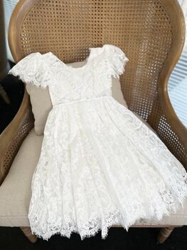 Anya In Ivory ~ Party Or Flower Girl Dress, 8 of 11