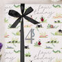Three Sheets Of Bugs 4th Birthday Wrapping Paper, thumbnail 1 of 2