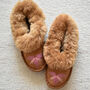 Women's Sheepskin Moccasin Slippers Vivi, thumbnail 1 of 7