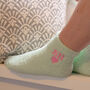 Personalised Embroidered Bright Fluffy Socks, thumbnail 5 of 7