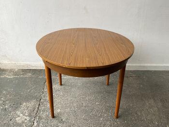 Mid Century Formica Extending Dining Table By Schreiber, 5 of 12