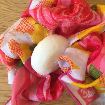 Hanky Eco Friendly Soft Linen, Rose Blossom, 10 of 10