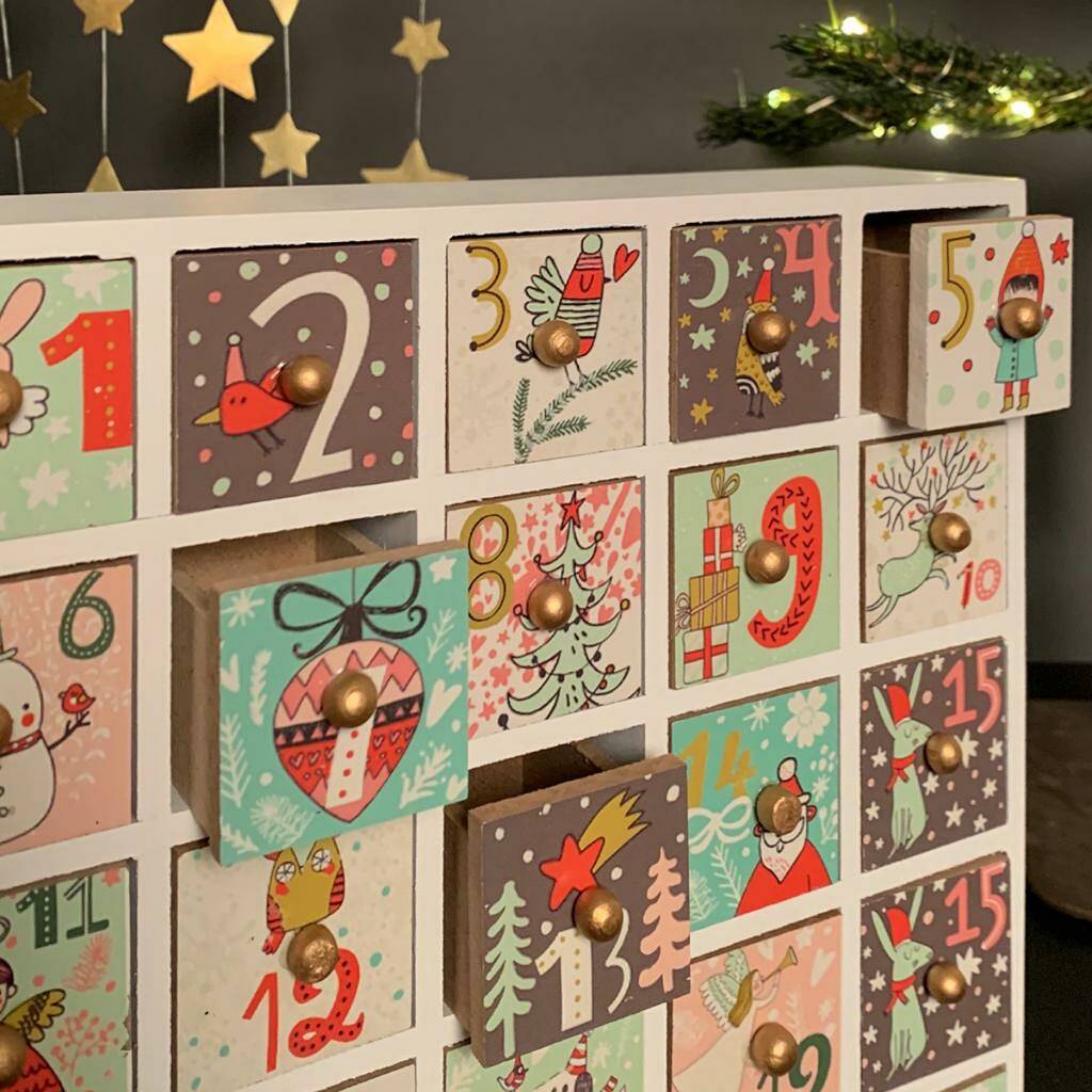 Advent Calendar Box With Drawers By Nest Notonthehighstreet