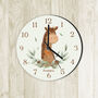 Baby Giraffe Nursery Clock, thumbnail 4 of 4