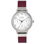 Helmsley Ladies Leather Multidial Watch, thumbnail 5 of 12