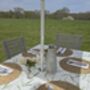 Wild Bamboo Outdoor Tablecloth With Parasol Hole, thumbnail 5 of 6