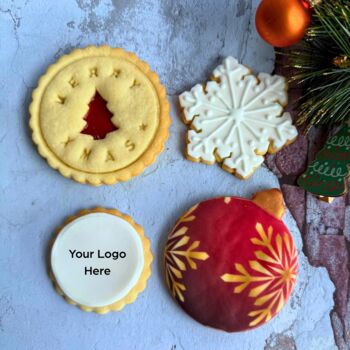 Small Festive Christmas Biscuits Box, 6 of 6