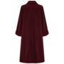 43' Swing Coat In Wine Vintage 1940s Style, thumbnail 2 of 3