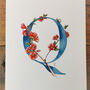 Q Is For Qunice Initial Print, Personalised, thumbnail 2 of 6