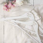 Personalised Wooden Bridal Wedding Day Hanger, thumbnail 2 of 4