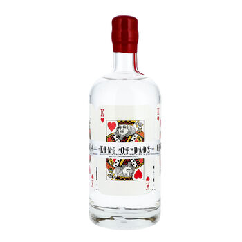 King Of Dads Gin/Vodka Alcohol Bottle, 2 of 5