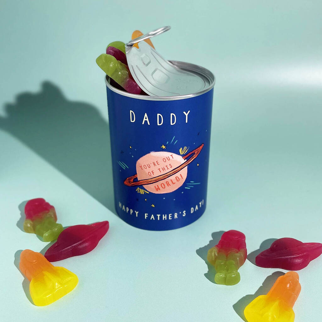 Personalised Out Of This World Dad Sweet Tin, 1 of 3