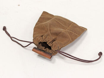 Canvas And Leather Foraging And Walking Pouch, 6 of 12