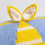 Easter Gonk Cushion Cover Intermediate Knitting Kit, thumbnail 6 of 8