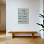 Wedding Table Plan With Bespoke Film/Places Illustrations, thumbnail 4 of 6