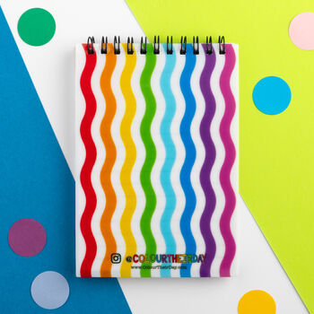Colourful A6 Spiral Lined Notebook, 3 of 7