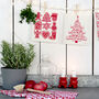 Set Of Two Christmas Eco Friendly Dishcloths, thumbnail 1 of 5