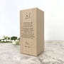 Personalised Happy Heavenly Mother's Day Wooden Tea Light Holder 13cm, thumbnail 1 of 5