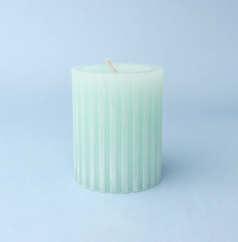 G Decor Scented Grooved Gardenia Pillar Candle, 2 of 5