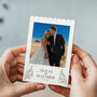 Personalised Wedding Photo Print Block For Couple, thumbnail 1 of 10