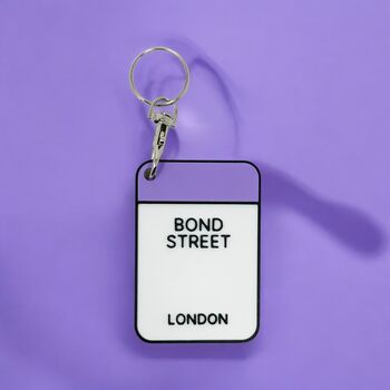 London Themed Novelty Property Keyrings, 4 of 9