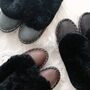 Men's Sheepskin Moccasin Slippers, thumbnail 5 of 7