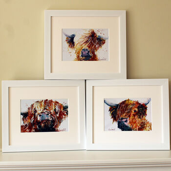 Cow Prints, The Highland Set, 2 of 2
