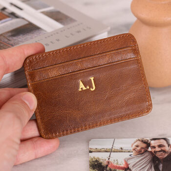 Personalised Slim Credit Card Holder With Photo, 6 of 9
