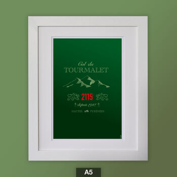 Tourmalet Cycling Print, 4 of 6