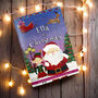 Personalised Girls Christmas Story Book With Santa And Elf, thumbnail 2 of 7