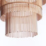 Viscose Luxe Three Tier Chandelier Shade, thumbnail 2 of 8