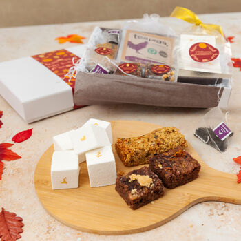'Thanksgiving' Treats, Coffee And Tea Gift Box, 2 of 4