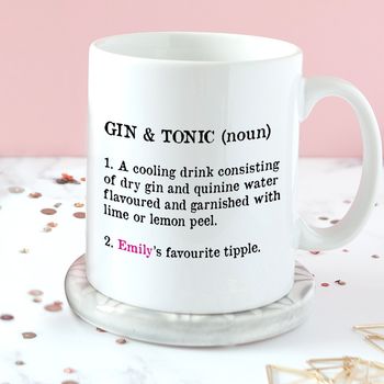 Personalised Gin Mug, 2 of 6