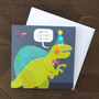 Birthday Dinosaur Card, thumbnail 1 of 5