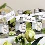 Personalised White And Gold Mini Gin Wedding Favours, thumbnail 2 of 5