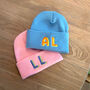 Embroidered Kids Beanie Hat, thumbnail 2 of 10