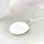 Personalised 21st Birthday Sterling Silver Bee Necklace, thumbnail 2 of 6