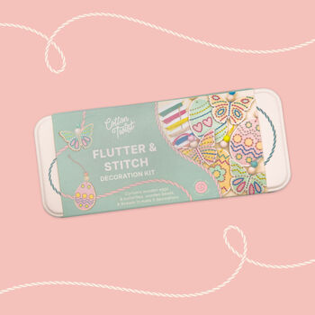 Flutter And Stitch Decoration Kit, 9 of 10