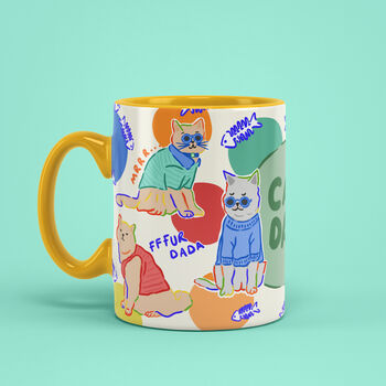 Cat Dad Coffee Mug – Father’s Day Gift, Pet Owner Gift, 2 of 4