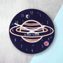Personalised Out Of This World Space Wall Clock, thumbnail 4 of 10