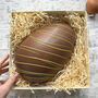 Giant Pistachio And Candy Floss Filled Easter Egg Half, thumbnail 4 of 4