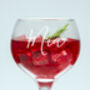 Script Personalised Gin Glass, thumbnail 6 of 9