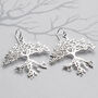 Sterling Silver Bonsai Tree Jewellery Set, thumbnail 3 of 4